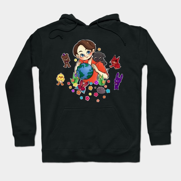 WWF Charity Event Tee - FNAF Hoodie by dawko